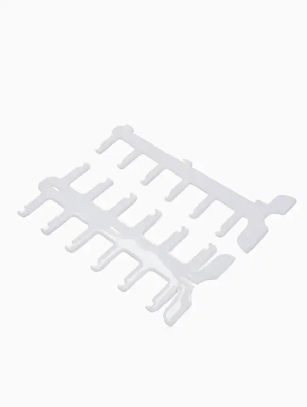 Подставка под очки 6 мест, 16&times;14.5&times;35.5 см, белая