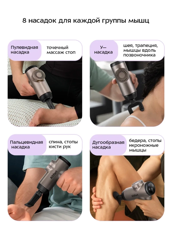 Перкуссионный массажер КТ-5931