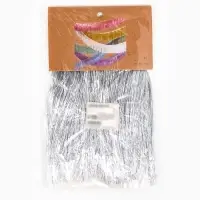 Гирлянда "Бахрома" 2 м серебреная Гирлянда "Бахрома" 2 м серебреная