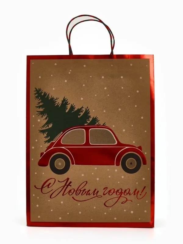 Набор подарочных пакетов &laquo;Подарок&raquo;, 3 шт,  25&times;4&times;30.5 см, 30&times;40&times;11,5 см, 18&times;23&times;10 см