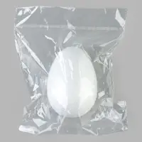 Яйцо из пенопласта, размер 11&times;7 см, 1 шт.