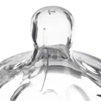 Соска на бутылочку M&B Natural, антиколиковая, от 6 мес., широкое горло &Oslash;50 мм., быстрый поток, 2 шт.