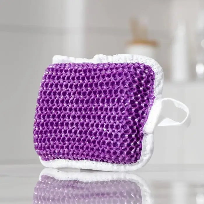 Губка для тела с эффектом пилинга, 10×12×4 см, МИКС Губка для тела с эффектом пилинга, 10×12×4 см, МИКС