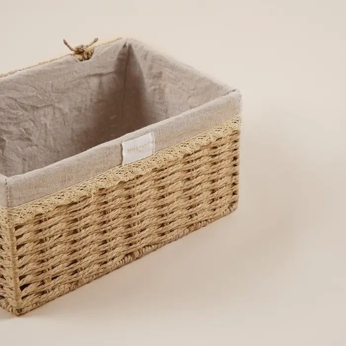 Корзина для хранения плетёная ручной работы SL Home, 35×25×19 см Корзина для хранения плетёная ручной работы SL Home, 35×25×19 см