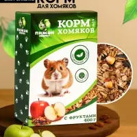 Корм &laquo;Пижон&raquo; для хомяков, с фруктами, 400 г
