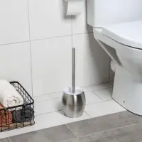 Ёршик для унитаза с подставкой St&ouml;lz, 12&times;12&times;37 см, нержавеющая сталь