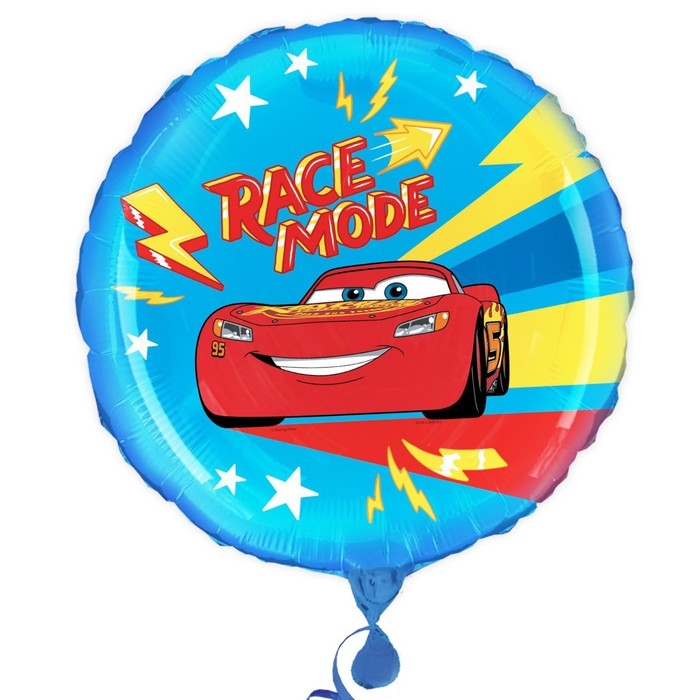 Шар воздушный Шар воздушный "Молния", 18 дюйм, фольгированный, Тачки