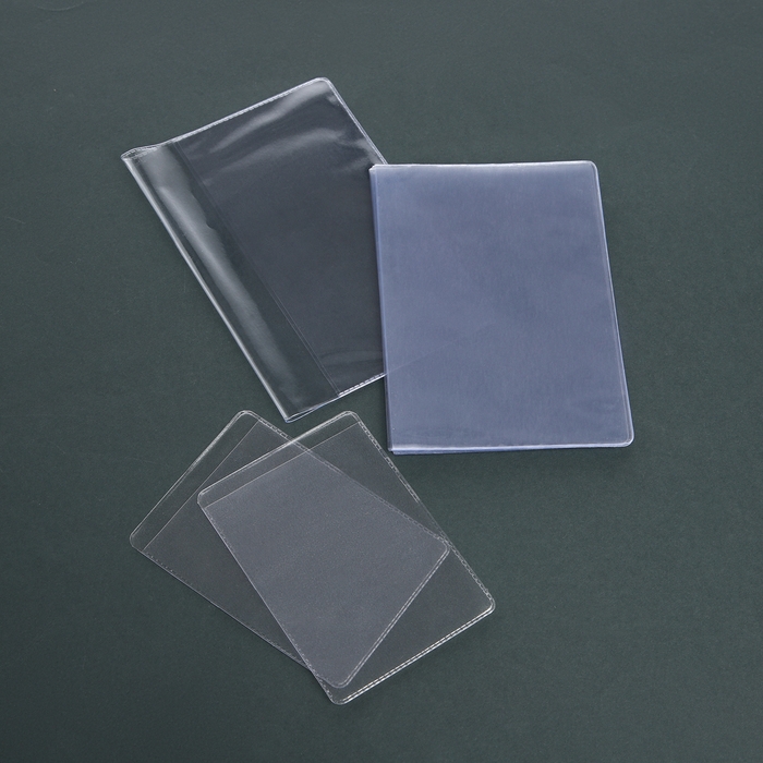 Набор для паспорта: обложка на паспорт; 10 чехлов на страницы паспорта, 2 чехла для карт, цвет прозрачный Набор для паспорта: обложка на паспорт; 10 чехлов на страницы паспорта, 2 чехла для карт, цвет прозрачный