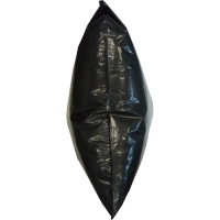 Мешки для мусора ПВД 120л 70х110см 50мкм черные 10шт/рул Элементари