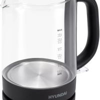 Чайник HYK-G3402 1.7л. 2200Вт серый