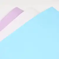 Бумага упаковочная крафт, двухсторонняя, "Облака",50 х 68см±5%