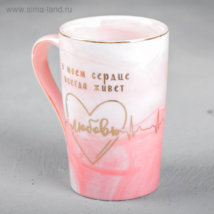Кружка керамическая «Любовь», 350 мл