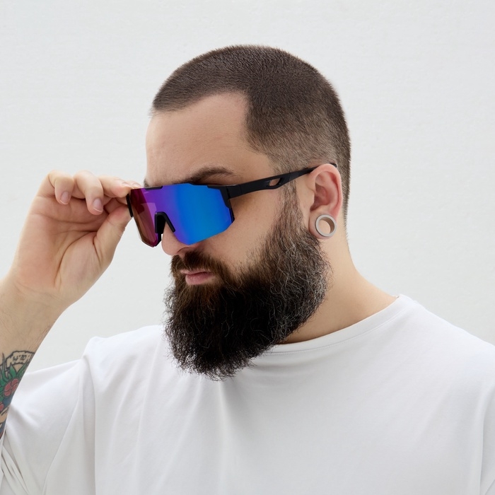 Очки солнечные спортивные велосипедные, uv 400, градиент Очки солнечные спортивные велосипедные, uv 400, градиент