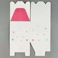 Подарочная коробка, упаковка «Котик» 10×10×10 см