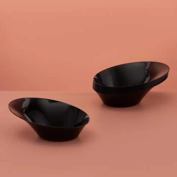 Форма пластиковая одноразовая для фуршета &laquo;Содо&raquo;, 50 мл, 9.5 см, чёрная