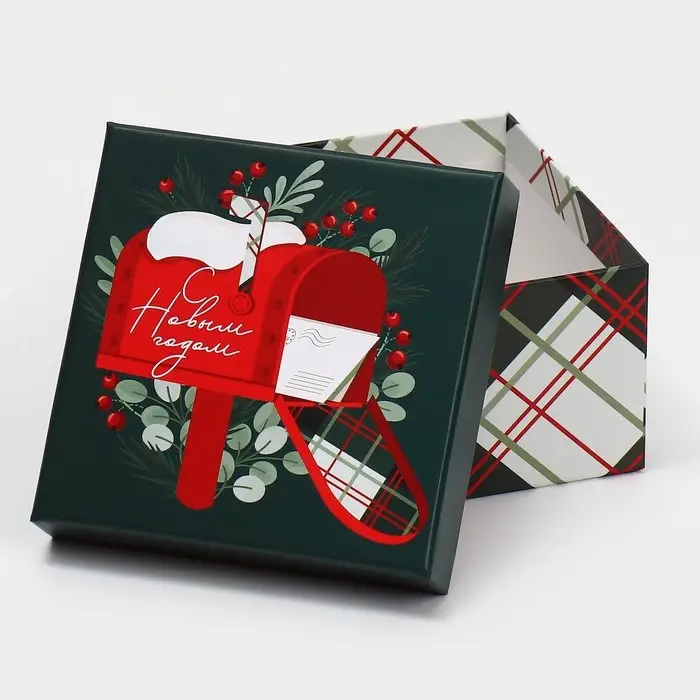 Набор подарочных коробок 6в1 «Тепла и уюта», 10 х 10 х 6 - 20 х 20 х 11 см, Новый год Набор подарочных коробок 6в1 «Тепла и уюта», 10 х 10 х 6 - 20 х 20 х 11 см, Новый год