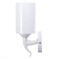 Бра "Холли" Е27 15Вт белый 8х22 см