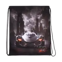 Мешок для обуви &laquo;Автомобиль&raquo; Stavia на шнурке, 43&times;0.5&times;36 см, чёрный