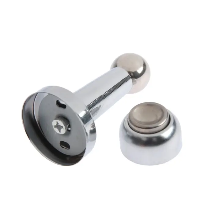 Упор дверной LOCKLAND, магнитный, цвет хром