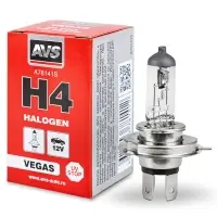 Галогенная лампа AVS Vegas H4.12V. 60/55W.1шт.