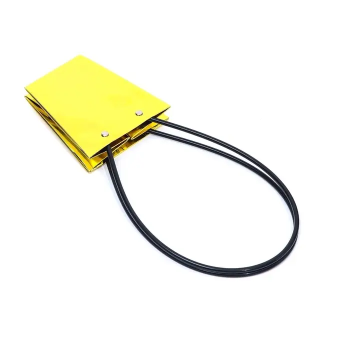 Сумка для цветов &laquo;Золото металлик&raquo;, влагостойкая, 12&times;12 - 8&times;8 - 12.5 см