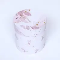 Набор круглых подарочных коробок 5 в 1 &laquo;Нежный образ&raquo;, 20&times;20 -14&times;14 см