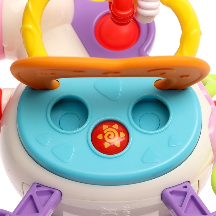 Развивающая игрушка «Единорожка», с тянучками Развивающая игрушка «Единорожка», с тянучками