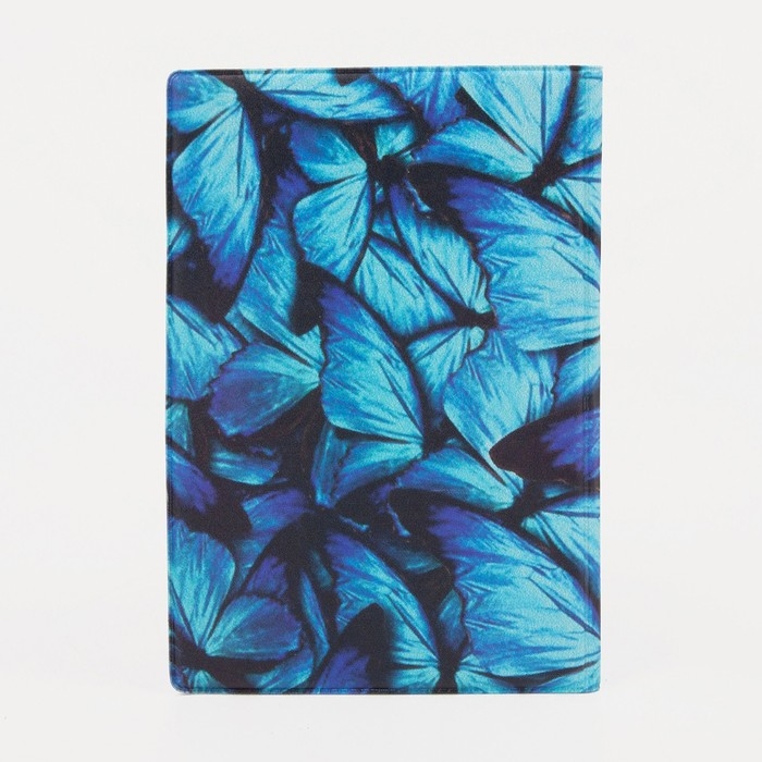 Обложка для паспорта, цвет синий Обложка для паспорта, цвет синий