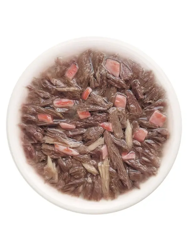 Влажный корм для кошек &laquo;Деревенские Лакомства&raquo;, тунец с крабом сурими, пауч, 50 г