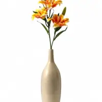 Цветы искусственные &laquo;Лилия галант&raquo;, h=66 см, d=13 см, оранжево-жёлтые