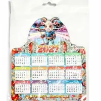 Календарь новогодний на подставке &laquo;Крепкого здоровья!&raquo;, 12&times;14 см