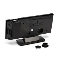 Часы-будильник электронные настольные с проекцией на потолок, 18.4&times;7.5 см, белая индикация