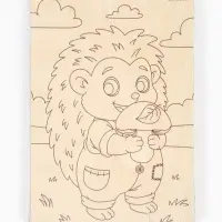 Доски для выжигания &laquo;Удивительные друзья&raquo;