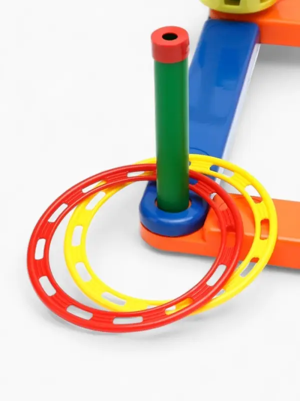 Кольцеброс-Шароброс, 2 шара, 2 кольца, 16.5&times;35 см, МИКС