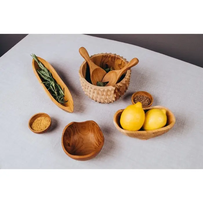 Тарелка, 17&times;8&times;7 см, тиковое дерево