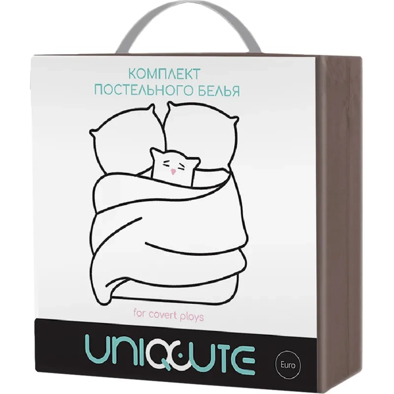 Постельное белье 1,5сп Поплин гл/кр (нав.50х70-2шт), Mocca,233749