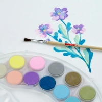 Краски акварельные Kores AKUARELLOS MINI Пастельные,набор 30103