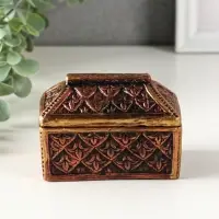 Шкатулка "Ларец" 7,5х10х6 см Шкатулка "Ларец" 7,5х10х6 см