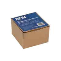 Трап ZEIN, 100&times;100 мм, вертикальный, d=32 мм, нержавеющая сталь, серый