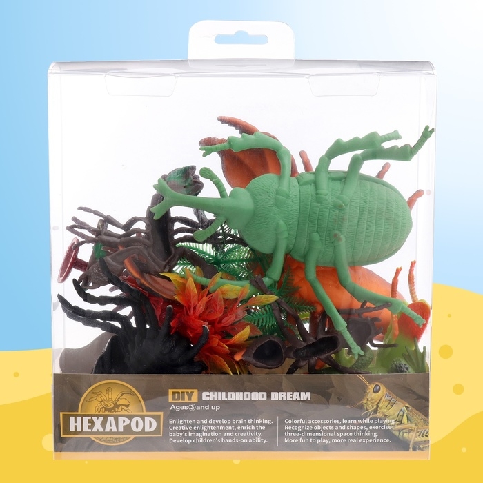 Набор животных «Насекомые», 11 фигурок, декор