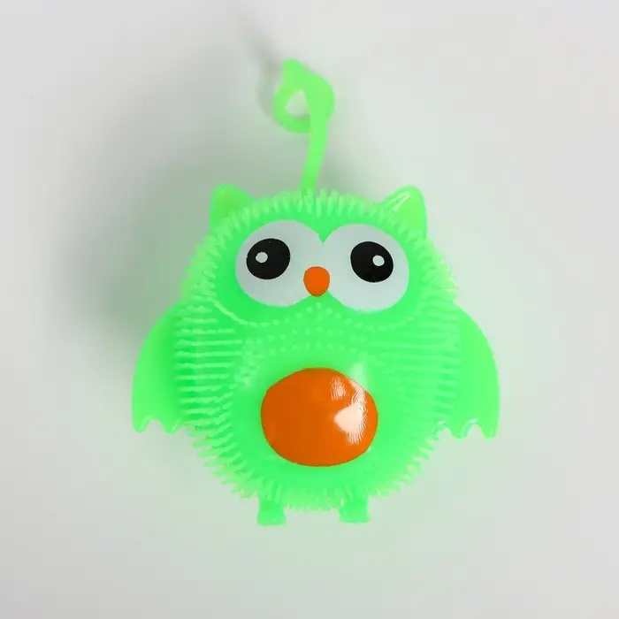 Ёжка «Сова», световой, цвета МИКС