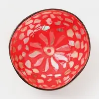 Чаша &laquo;Пламя&raquo;, 14&times;14&times;6 см, кокос