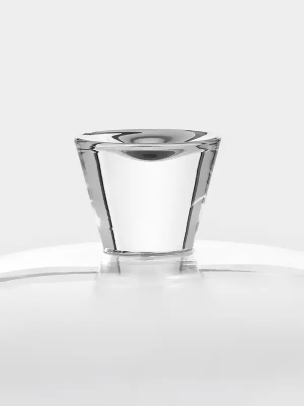 Подставка для торта Paşabah&ccedil;e Patisserie, с крышкой, для ножке, стекло, прозрачная