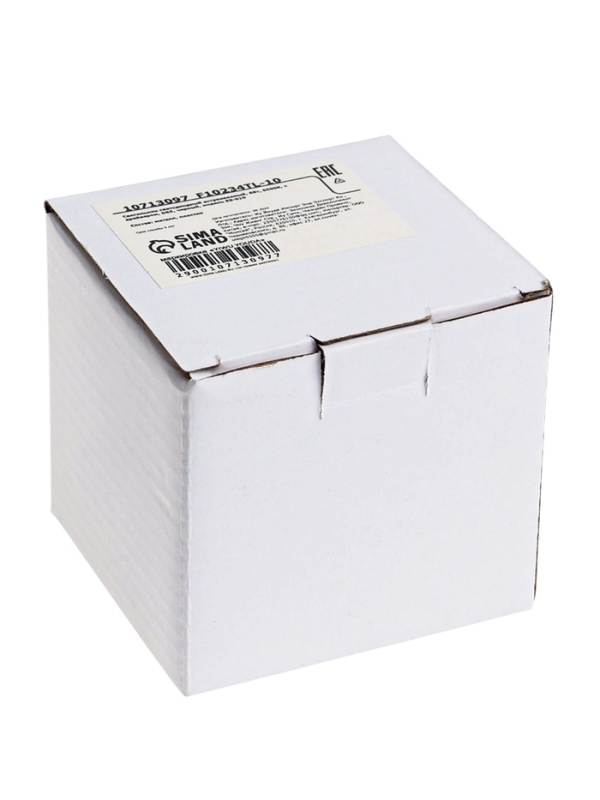 Светильник светодиодный встраиваемый, 6Вт, 6500К, с драйвером, D65, черный