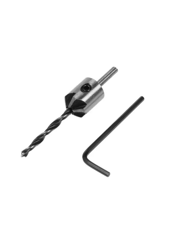 Сверло с зенкером ТУНДРА, 4&times;75 мм
