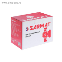 Насос циркуляционный SARMAT SR 32-60, 36/57/78 Вт, напор 6 м, кабель 1.2 м