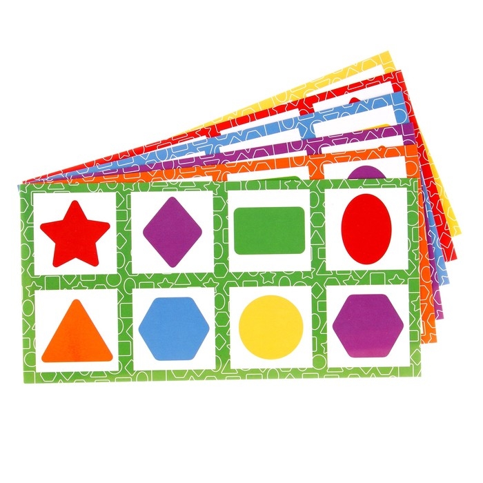 Лото деревянное «Цвета, формы» Лото деревянное «Цвета, формы»