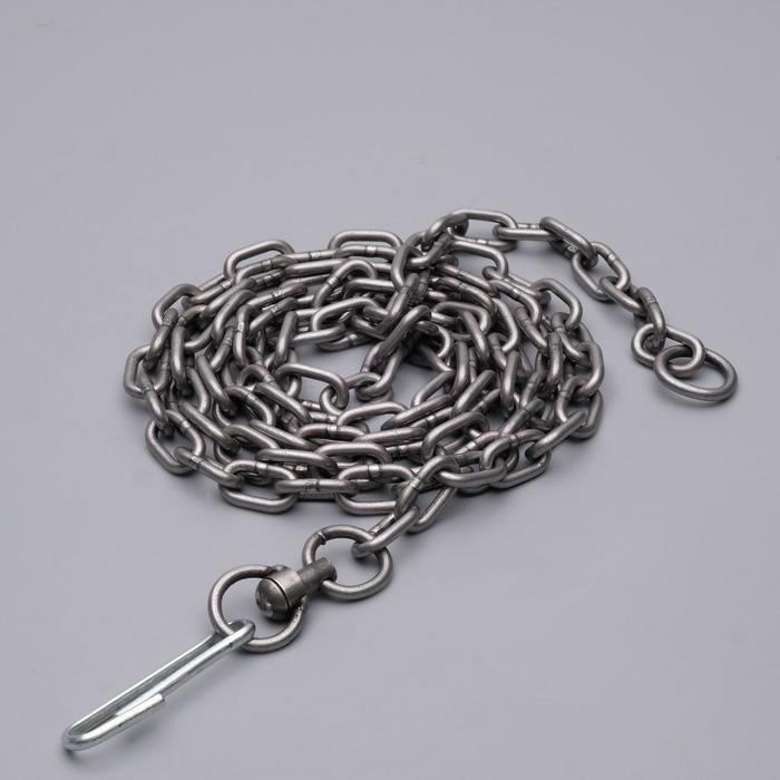 Цепь для привязи собак, 3 м, калибр 6 х 27 мм, черная Цепь для привязи собак, 3 м, калибр 6 х 27 мм, черная
