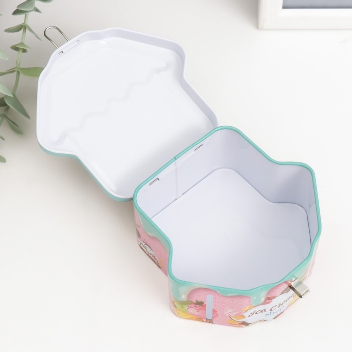 Копилка металл Копилка металл "Киоск с мороженым" МИКС 9х10х5 см