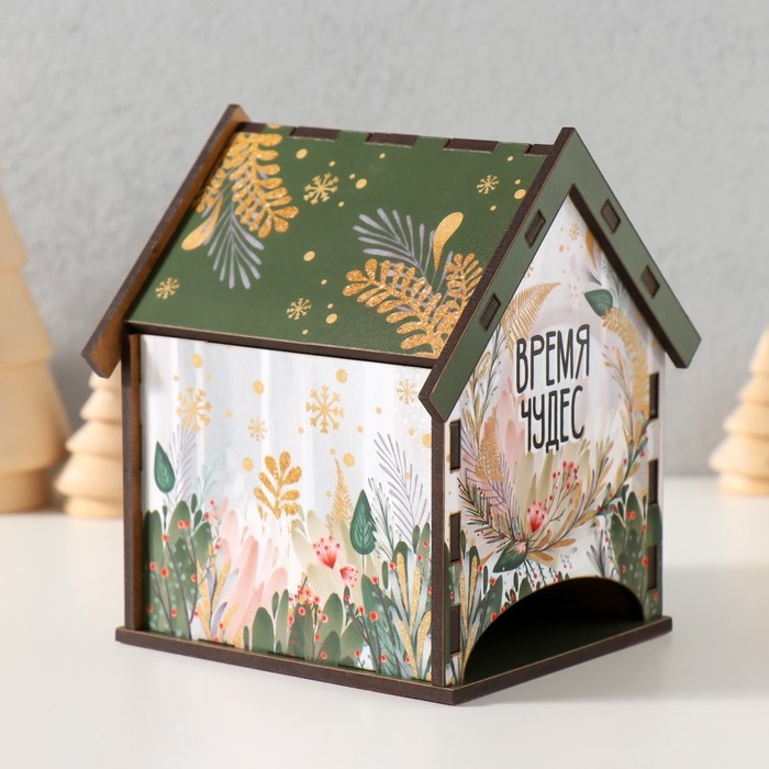 Чайный домик  Чайный домик "Время чудес" 10,5х9,5х12 см